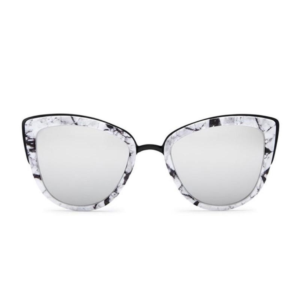 Quay Australia My Girl Mirror Cat Eye Sunglasses